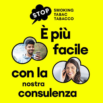 Immagine stop-tabacco 1080x1800px: È più facile con la nostra consulenza