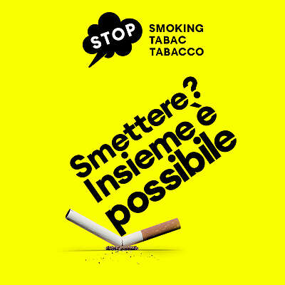 Immagine stop-tabacco 1080x1080px: stop al fumo (sigaretta)