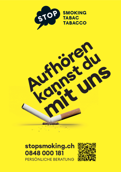 Poster stopsmoking A3 (Zigarette)